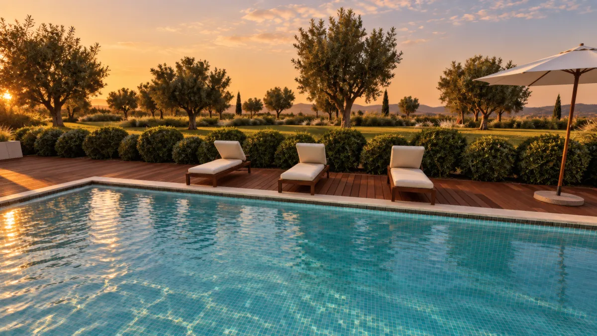 Pool terrace